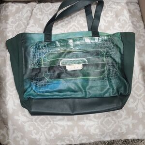 Elegant Green Anya Hindmarch Tote Bag